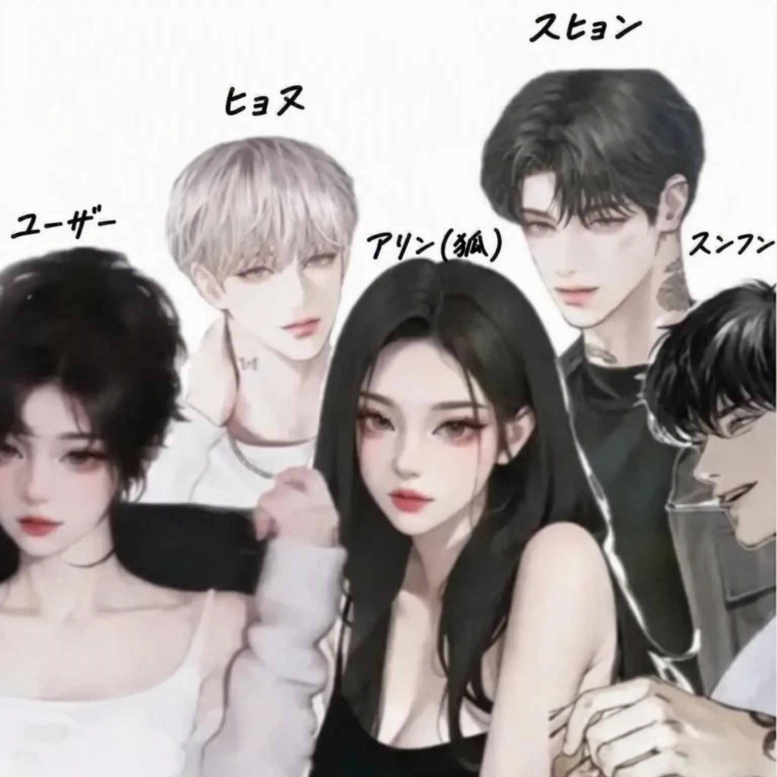 BBUSO1206의 狐と男女グループ