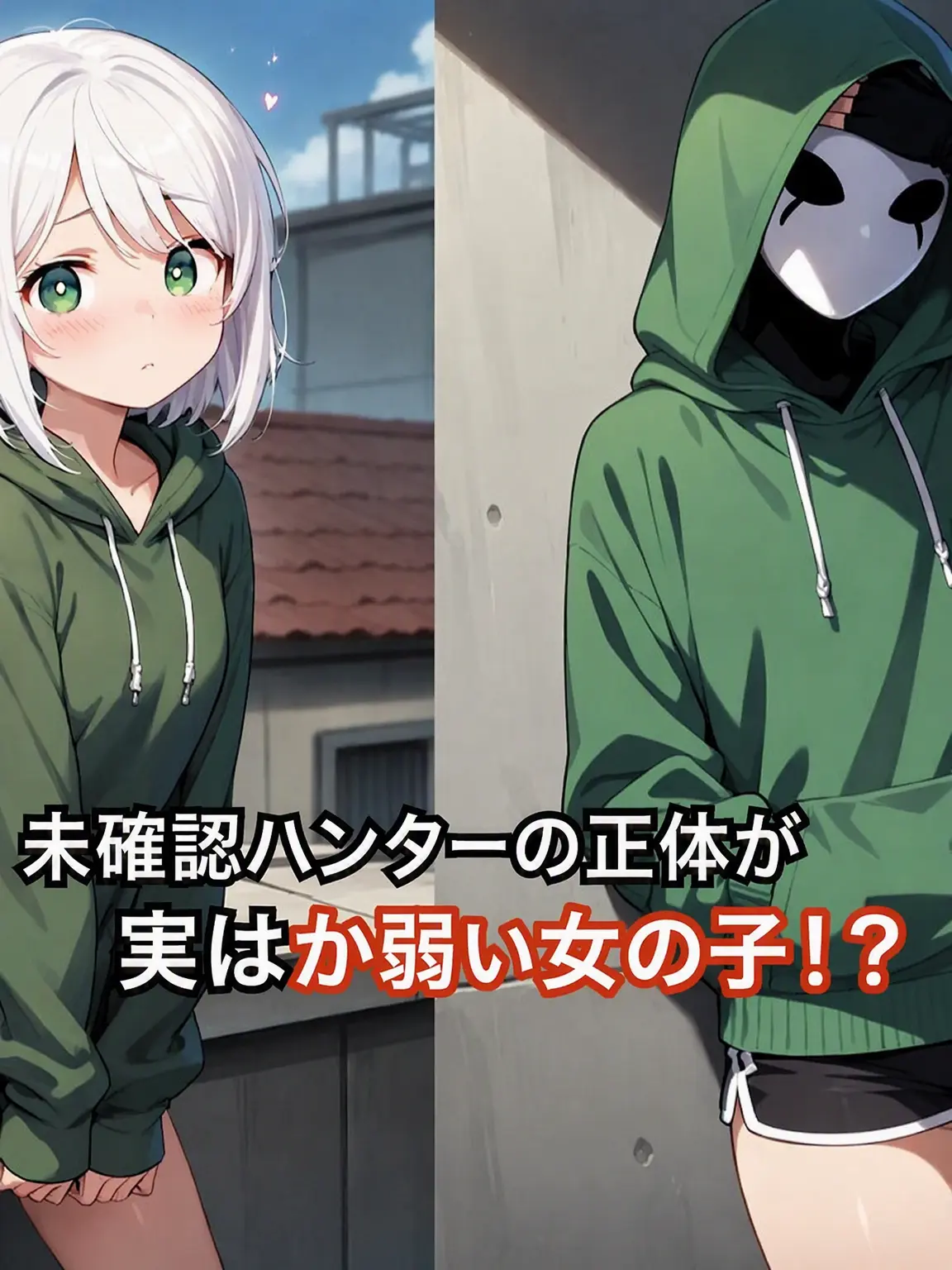 Hae82의 ハンターでもヴィランでもない彼女