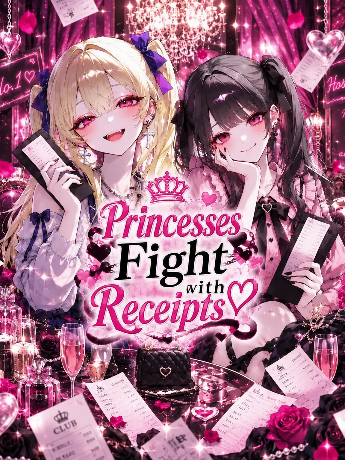 sora3s3의 Princesses Battle with Receipts ♡