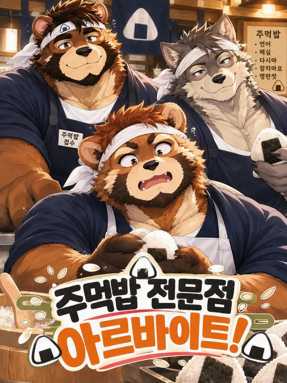 momsan0210의 주먹밥 전문점 아르바이트!