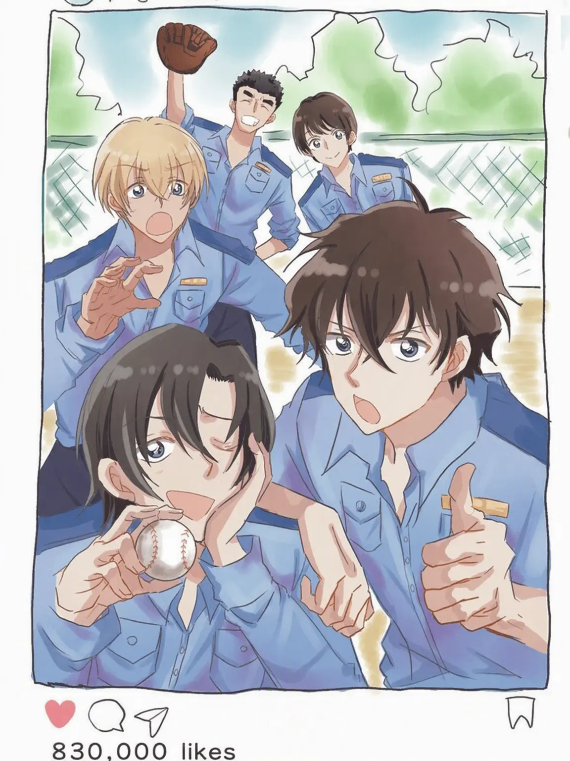 Spade_kaito의 Police Academy Five