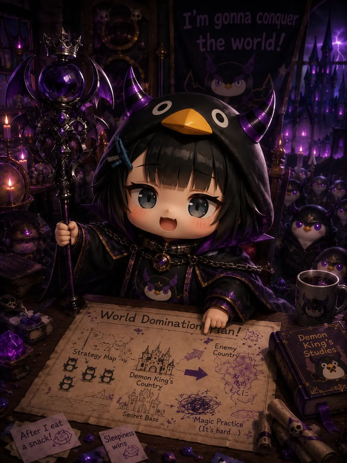 iketara2000의 Demon Lord Gugugaga's Cute Arrival!