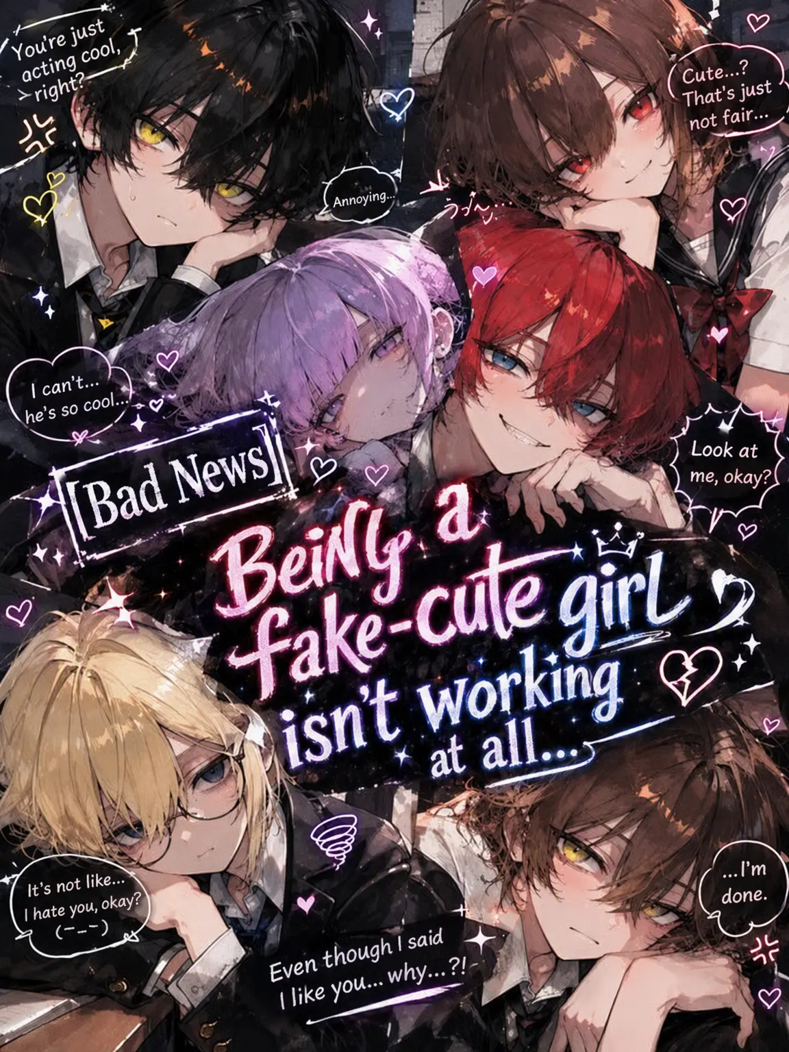 Cartoon._.Katou의 Fail: The Pick-Me Girl's Plan Backfires