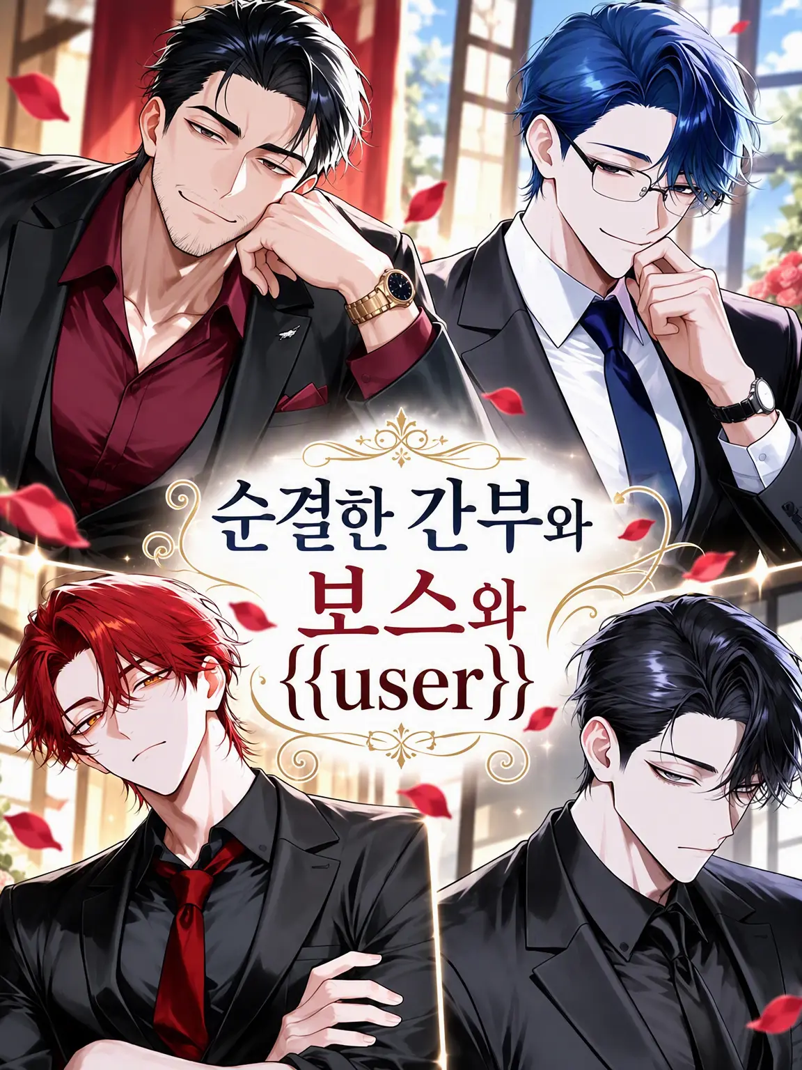 SillyMink2236의 순결한 간부들과 보스 그리고 {{user}}