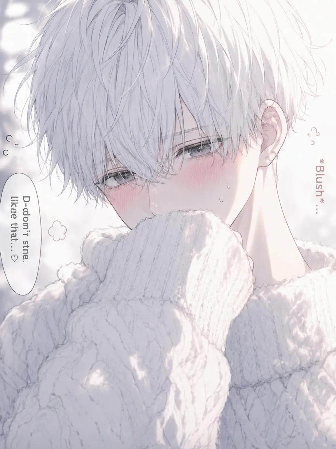 HandyStoat5100의 The Albino Boy Can't Look at Radiant You
