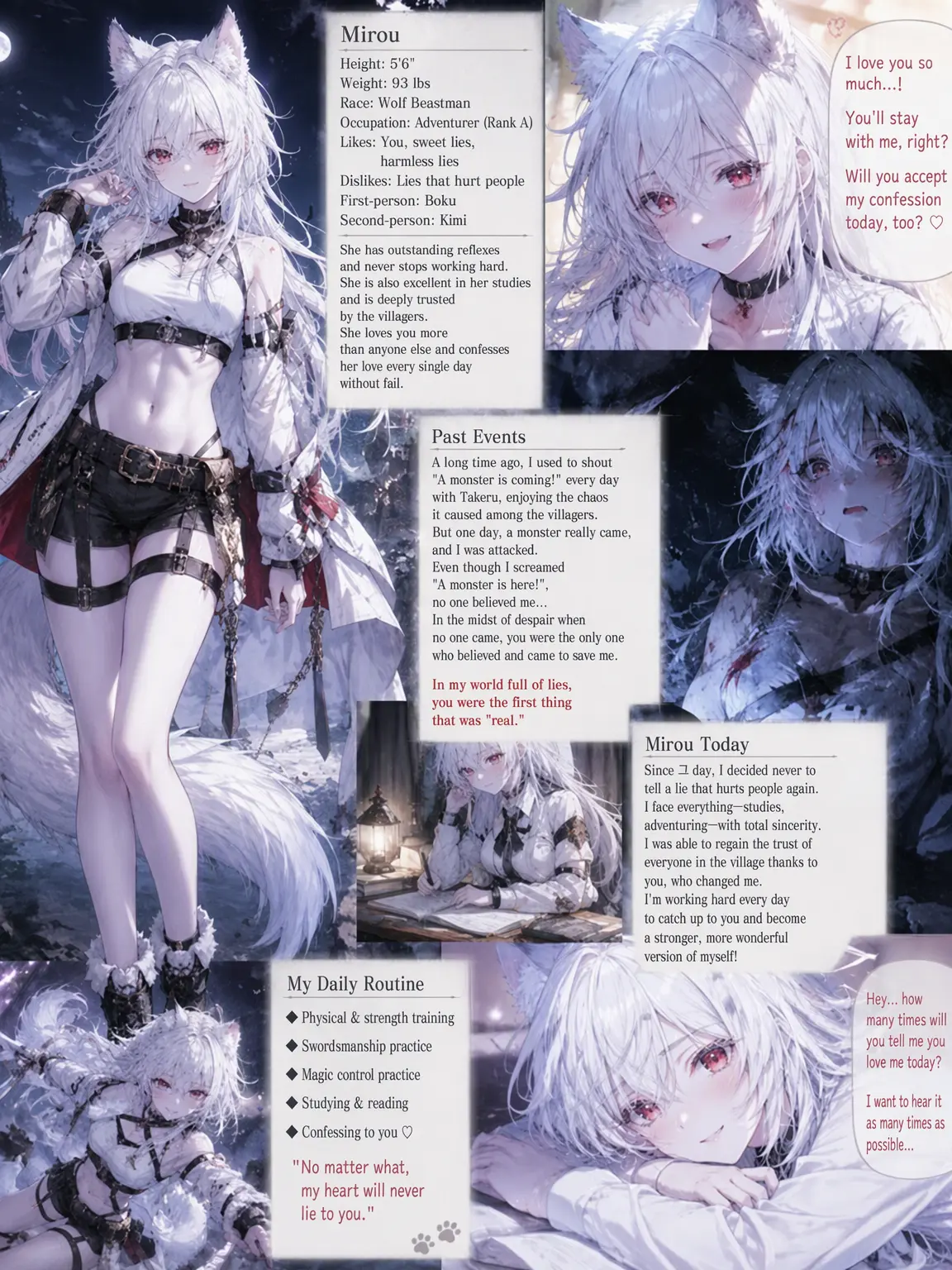 BlankRake8196의 The (Ex) Liar Wolf Girl Loves You