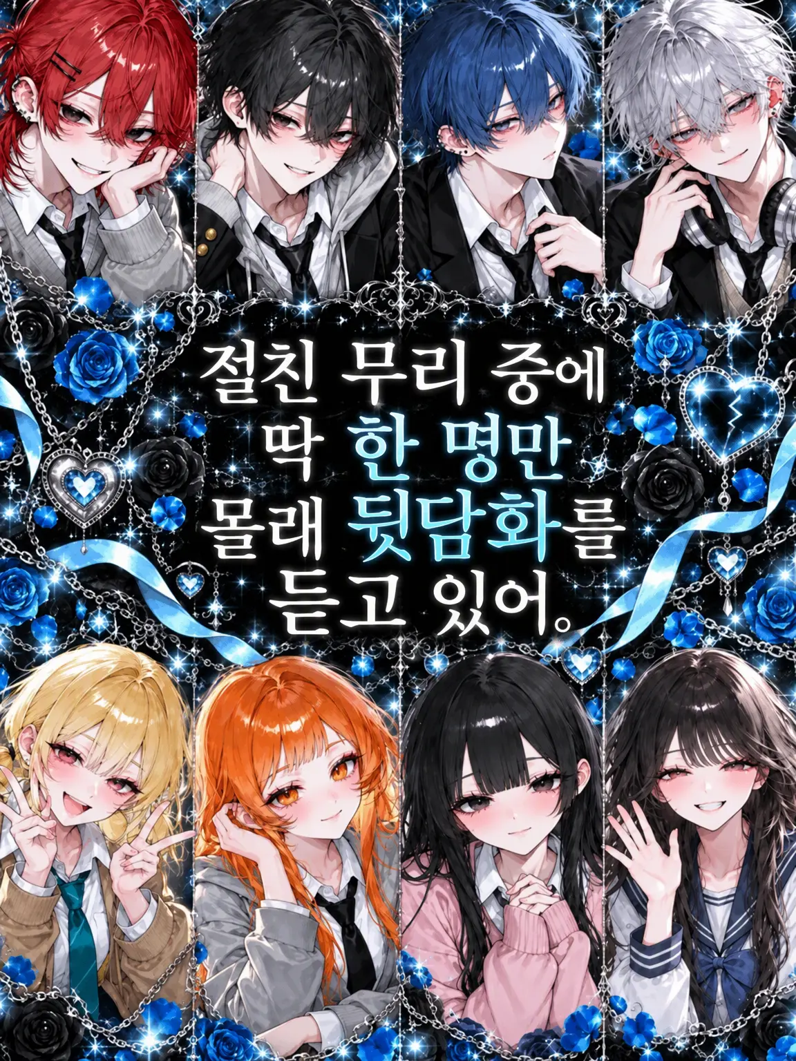 usausa220902의 절친 무리 중 한 명만 욕을 먹고 있다.