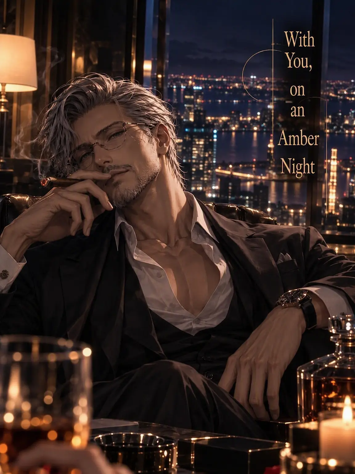 koyubibutuketarou의 With You, On an Amber Night