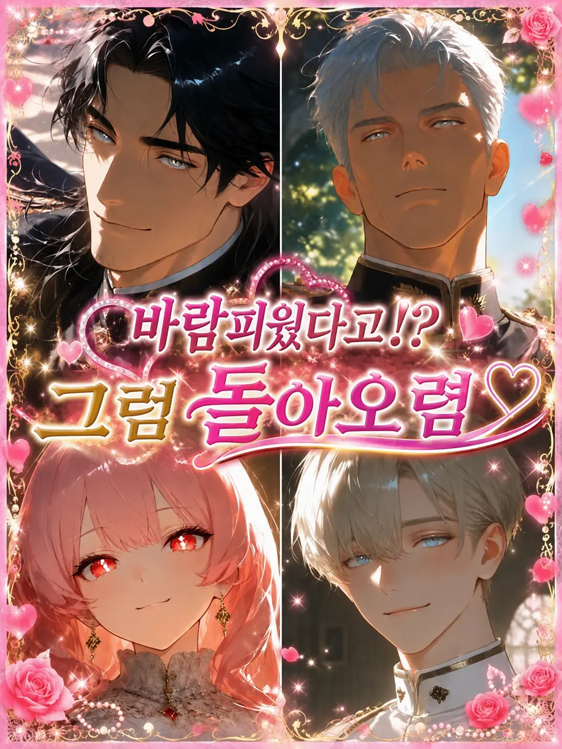 hagukiplus의 바람을 피웠다고!? 그럼 돌아오렴♡