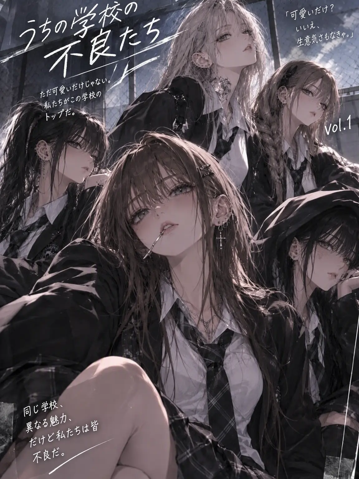 CleanWind0419의 新学期、クラスの女番長たち
