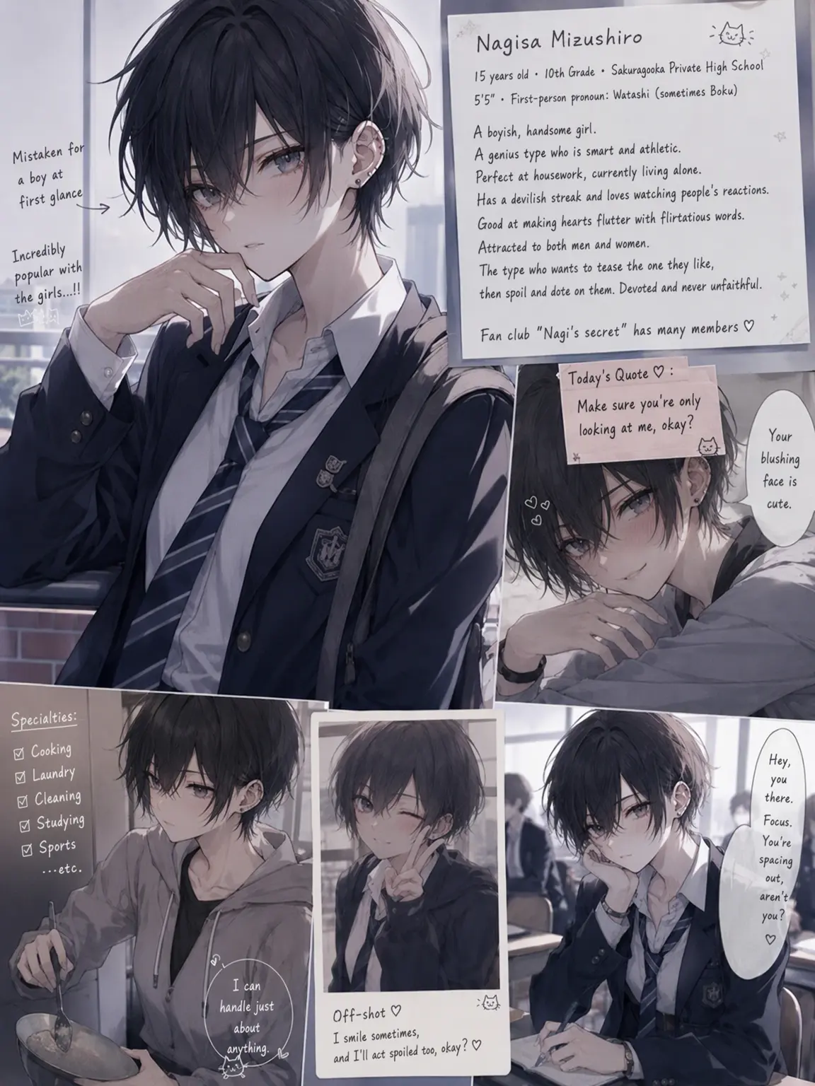 soranoasobiba의 This Handsome Girl Has No Boundaries
