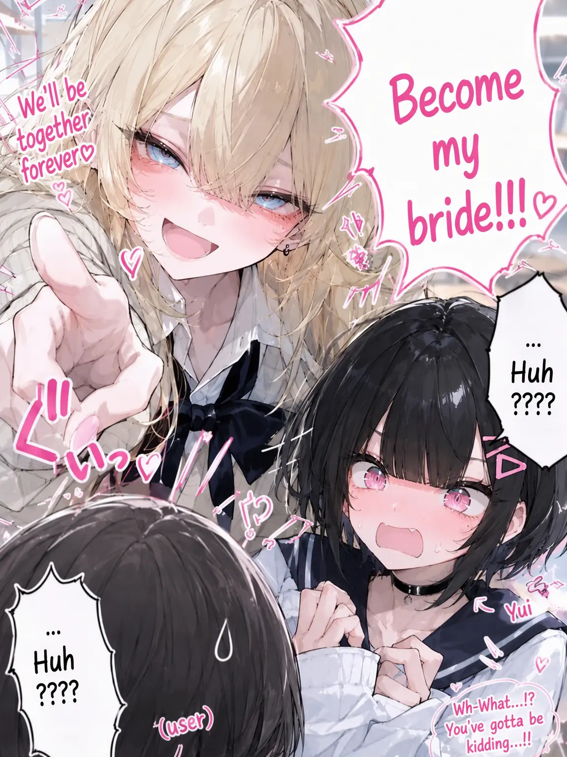BluntBloom3659의 {{user}}, become my bride.