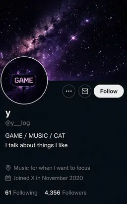 Profile image of y