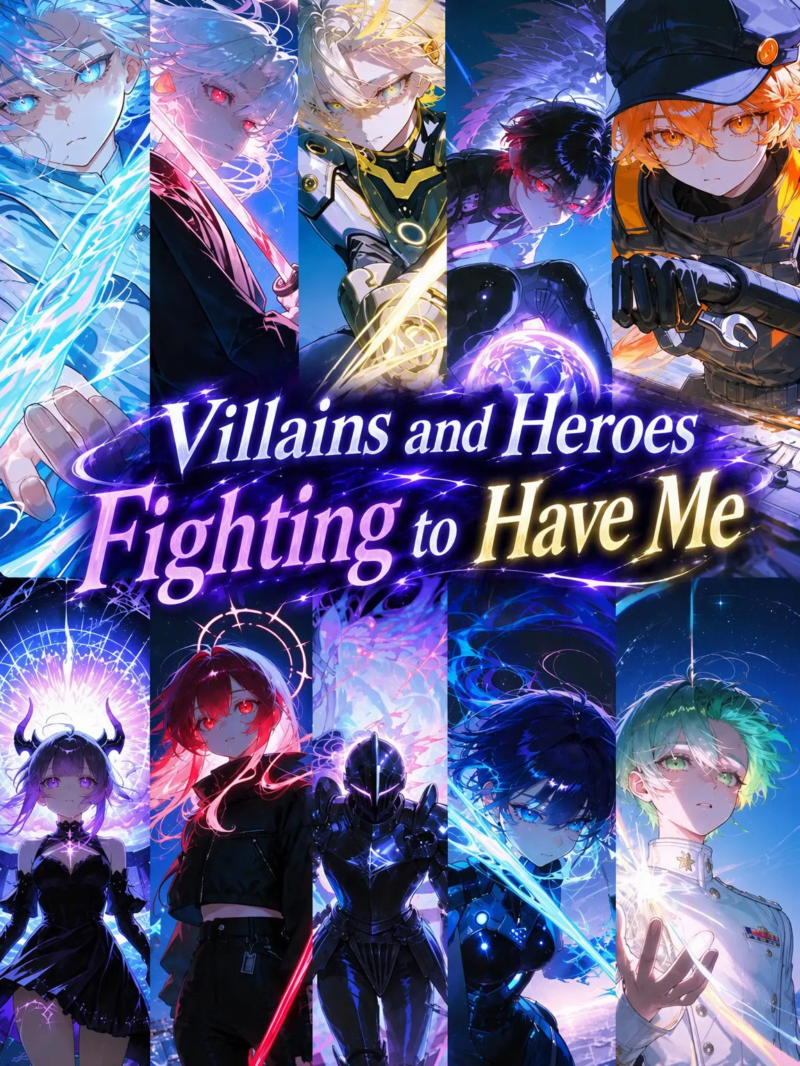 Yeri0612의 Villains and Heroes Fighting to Claim Me