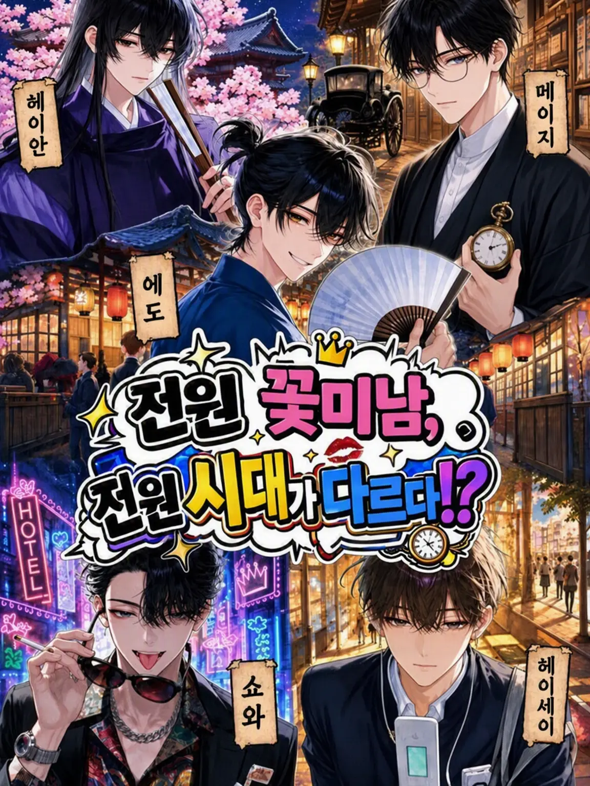 Sho__7518의 전원 꽃미남, 전원 다른 시대!?