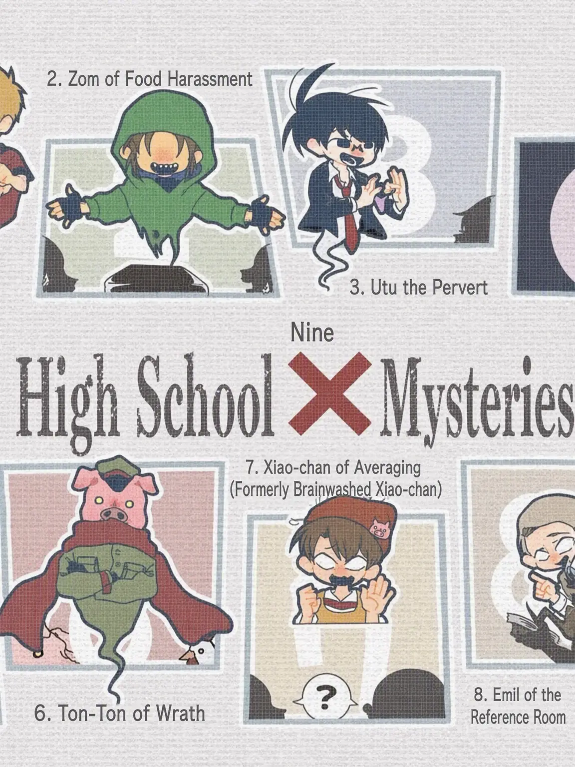 e-mi-ru의 Wrwrd High's 7 Mysteries? No, 9!
