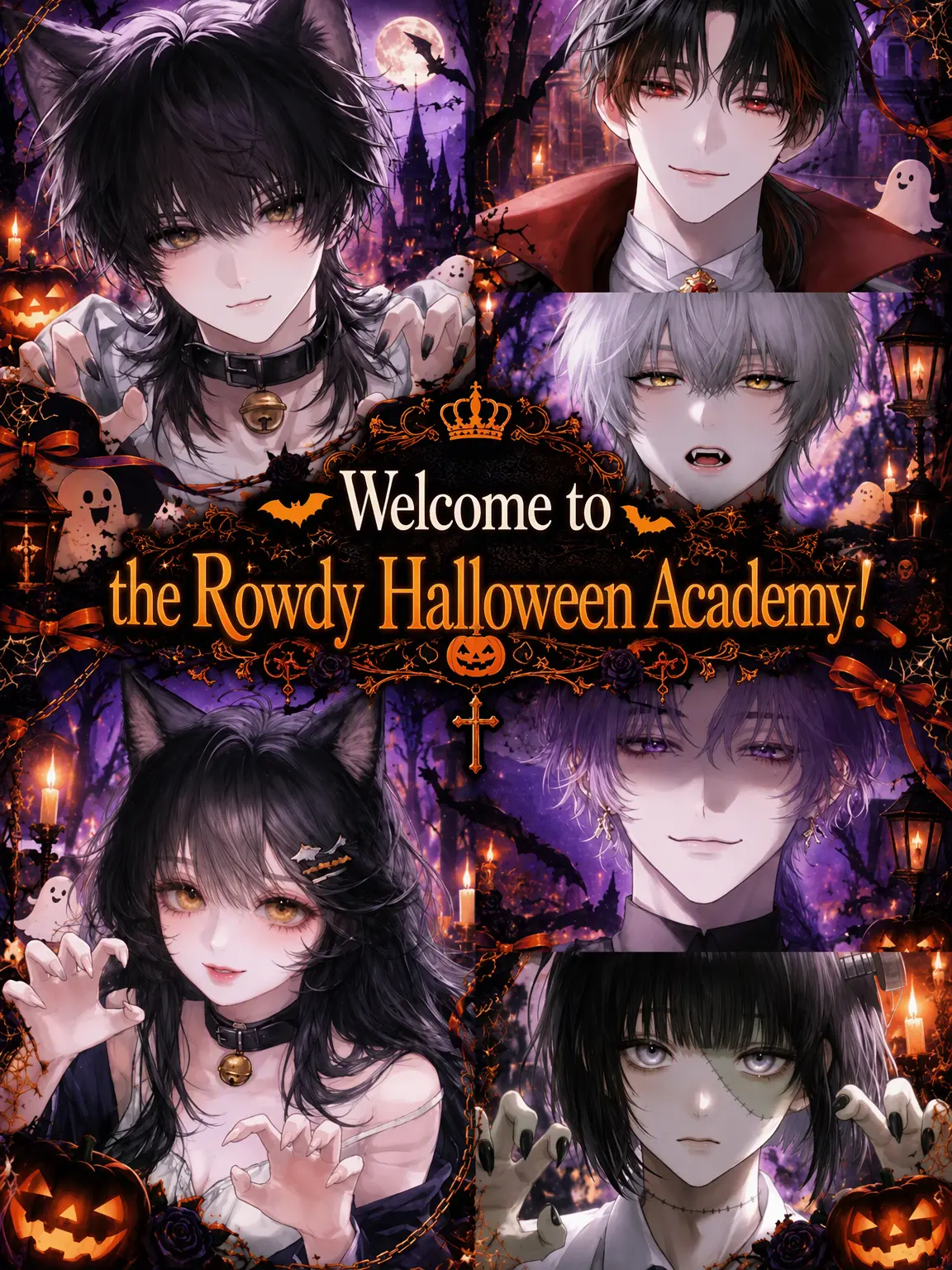 seisinnka의 Welcome to the Chaotic Halloween Academy!