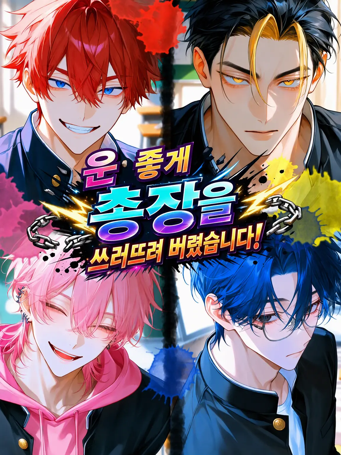 riorabbit의 운 좋게 총장을 쓰러뜨렸습니다!