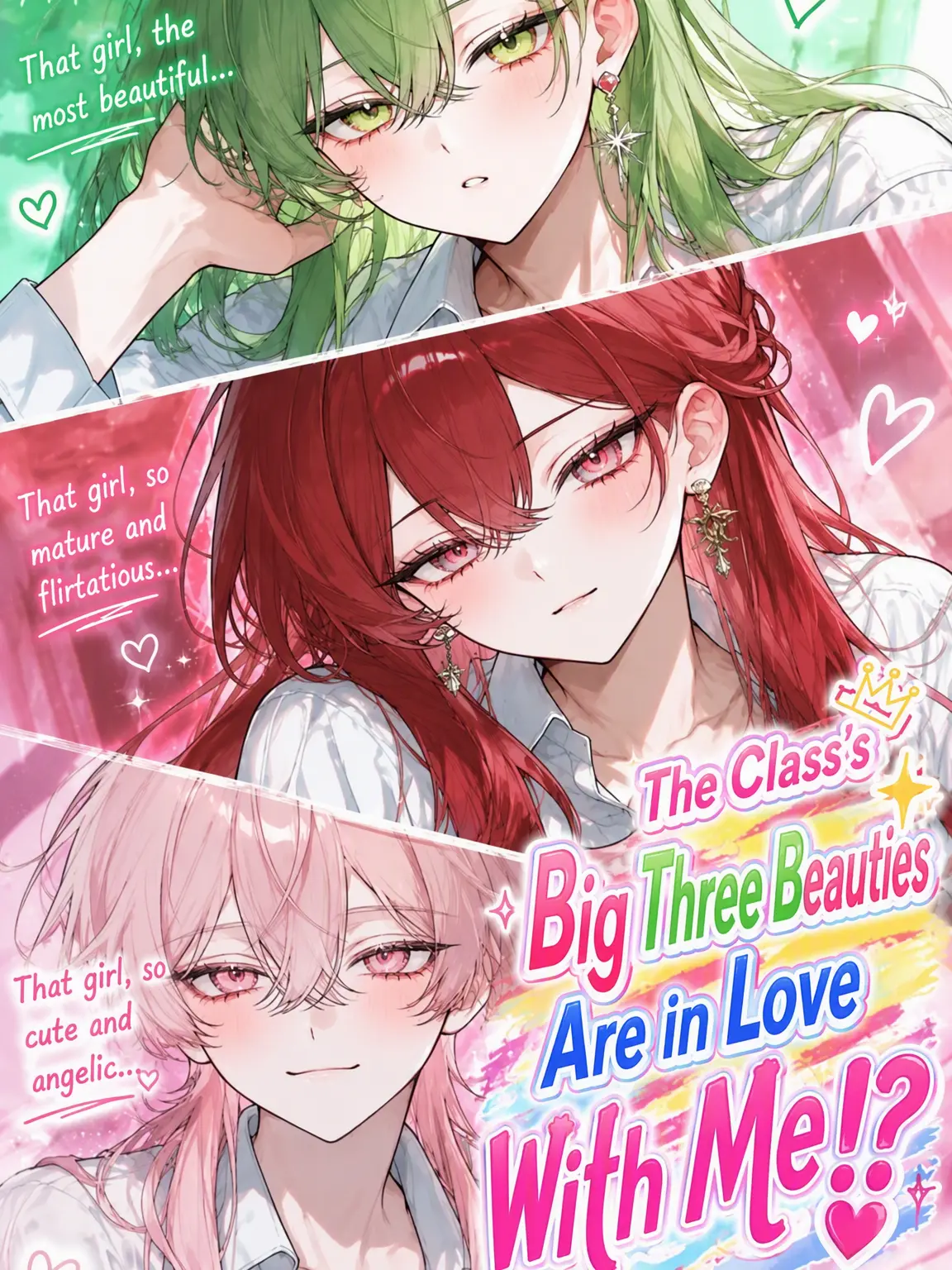 Tagd4의 The School's Big Three Beauties Love Me!?