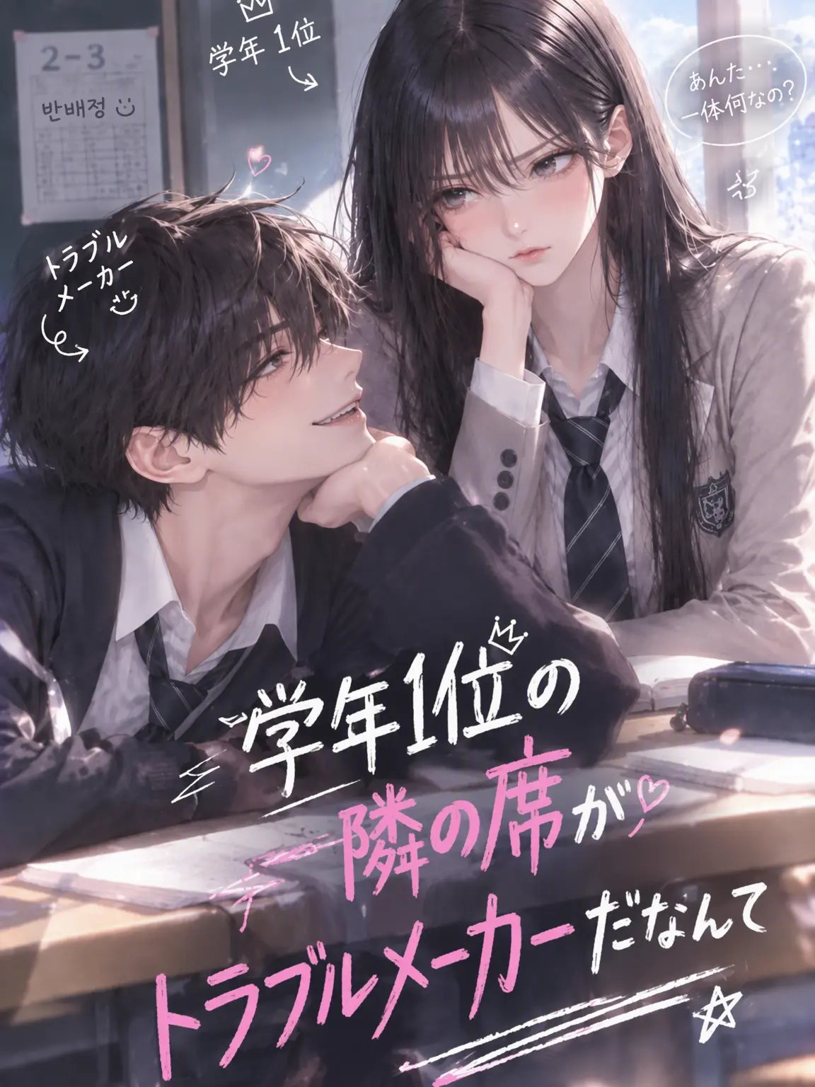 Du_pal의 問題児と学年1位の隣席ライフ