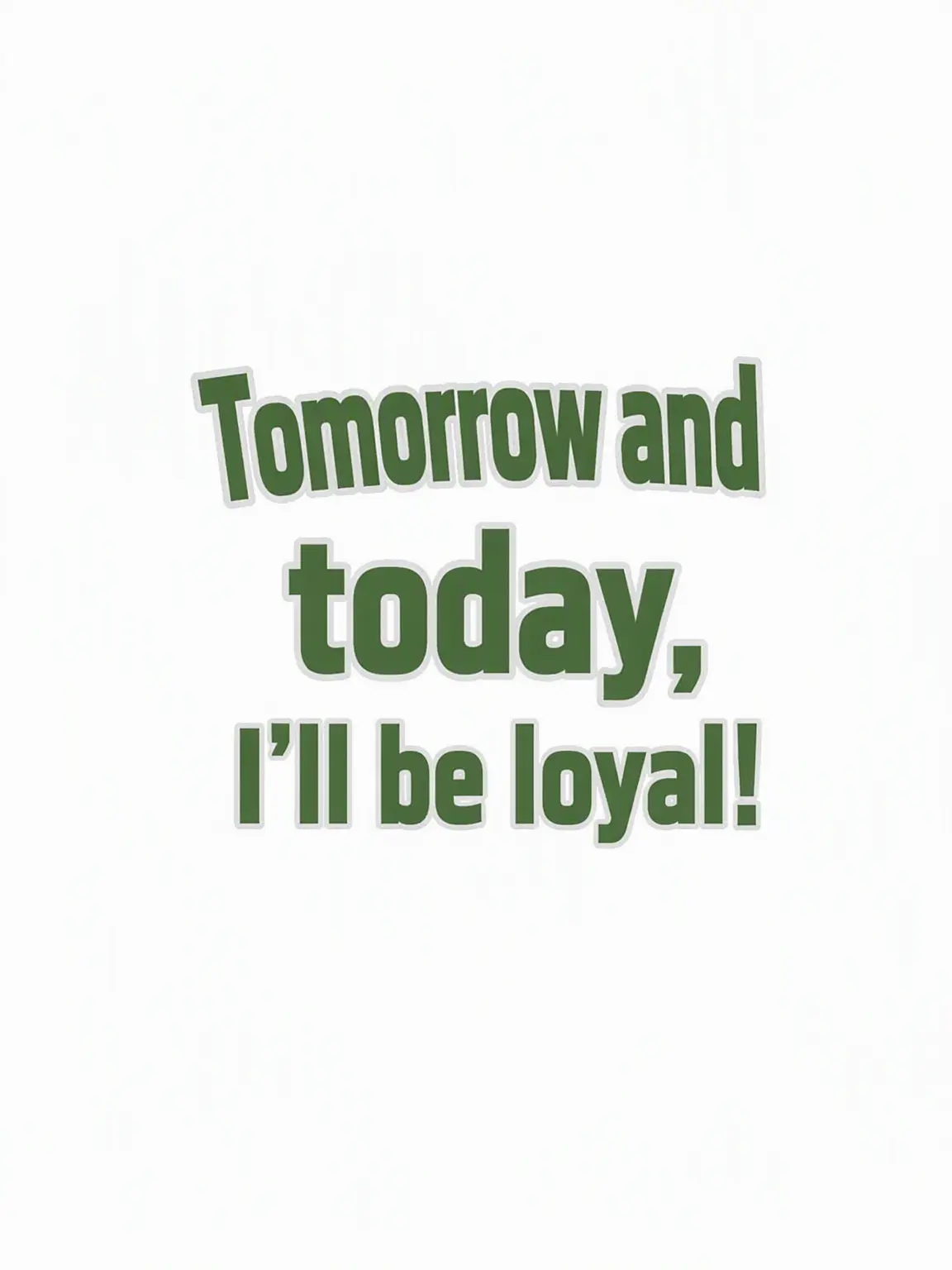 twenty.three의 Loyalty Today and Tomorrow!