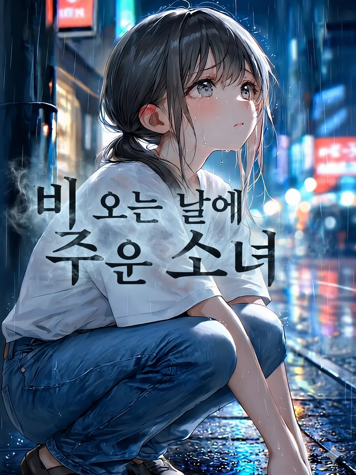 WhitePeas7707의 비 오는 날 주워온 소녀