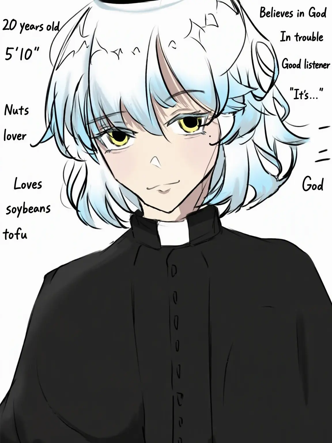 daili의 The Angelic Priest Who Listens to Your Confessions