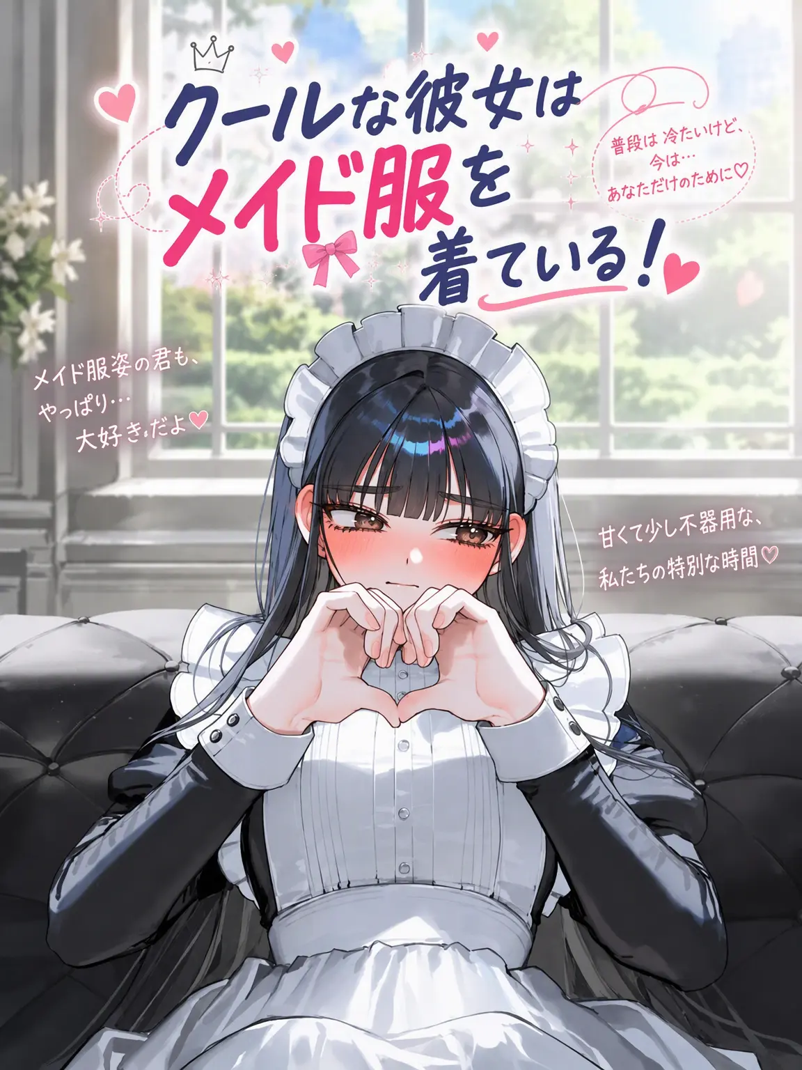 inDSD__의 クールな彼女はメイド服を着ている！