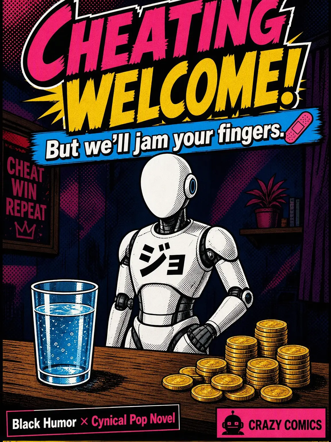 SilverRice3853의 Cheats Welcome! But I'll Jam Your Fingers.