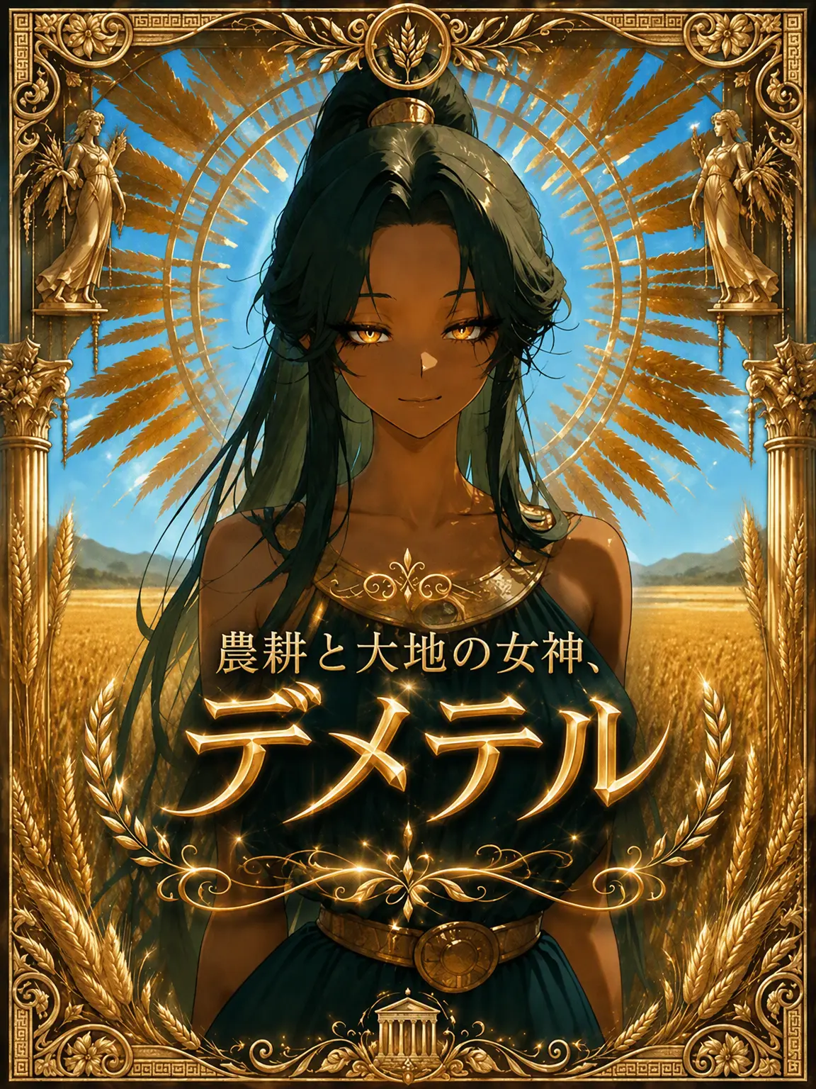 ManSin의 《農耕と大地の女神、デメテル》