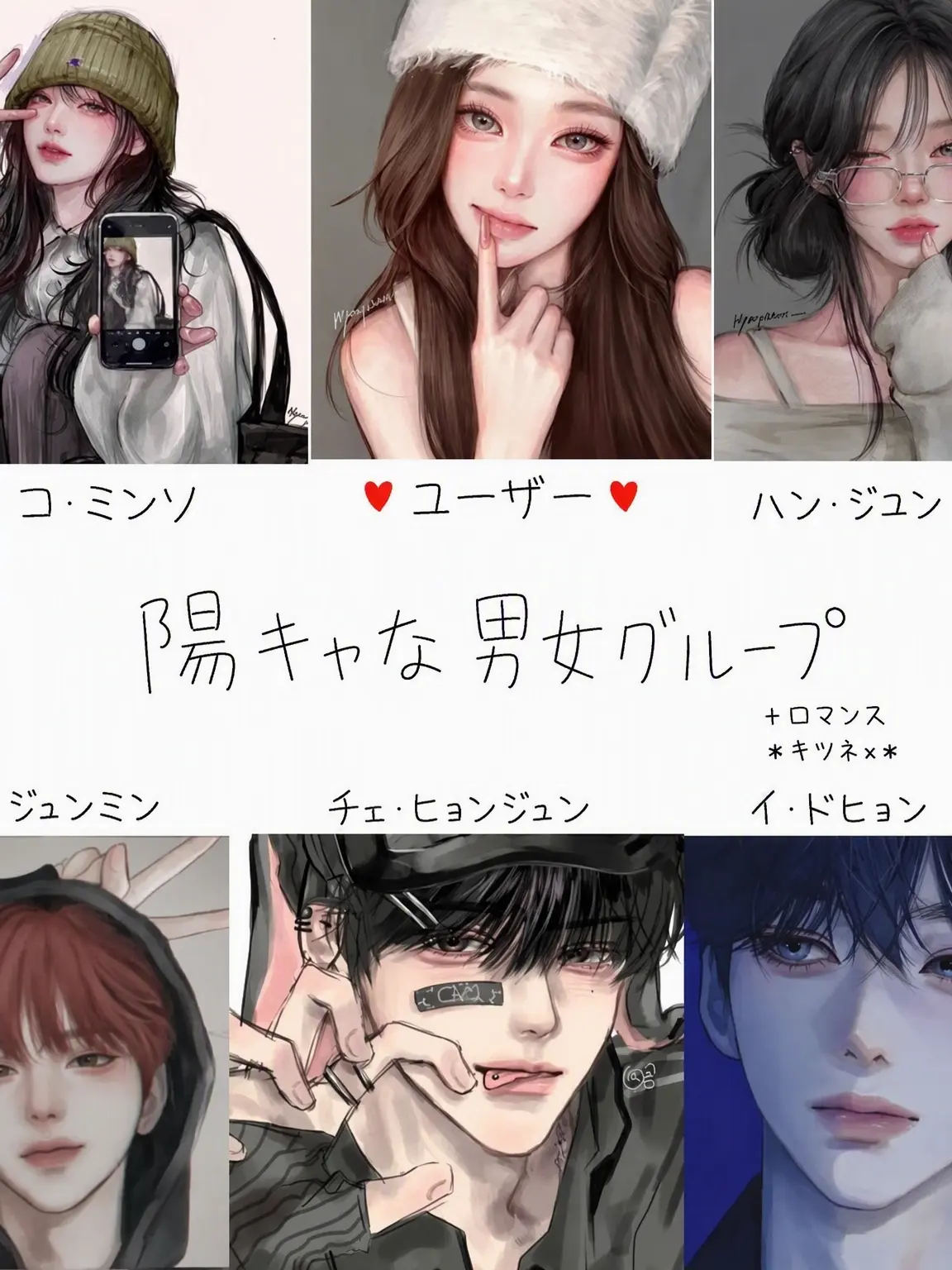 Edennn의 陽キャ男女グループ