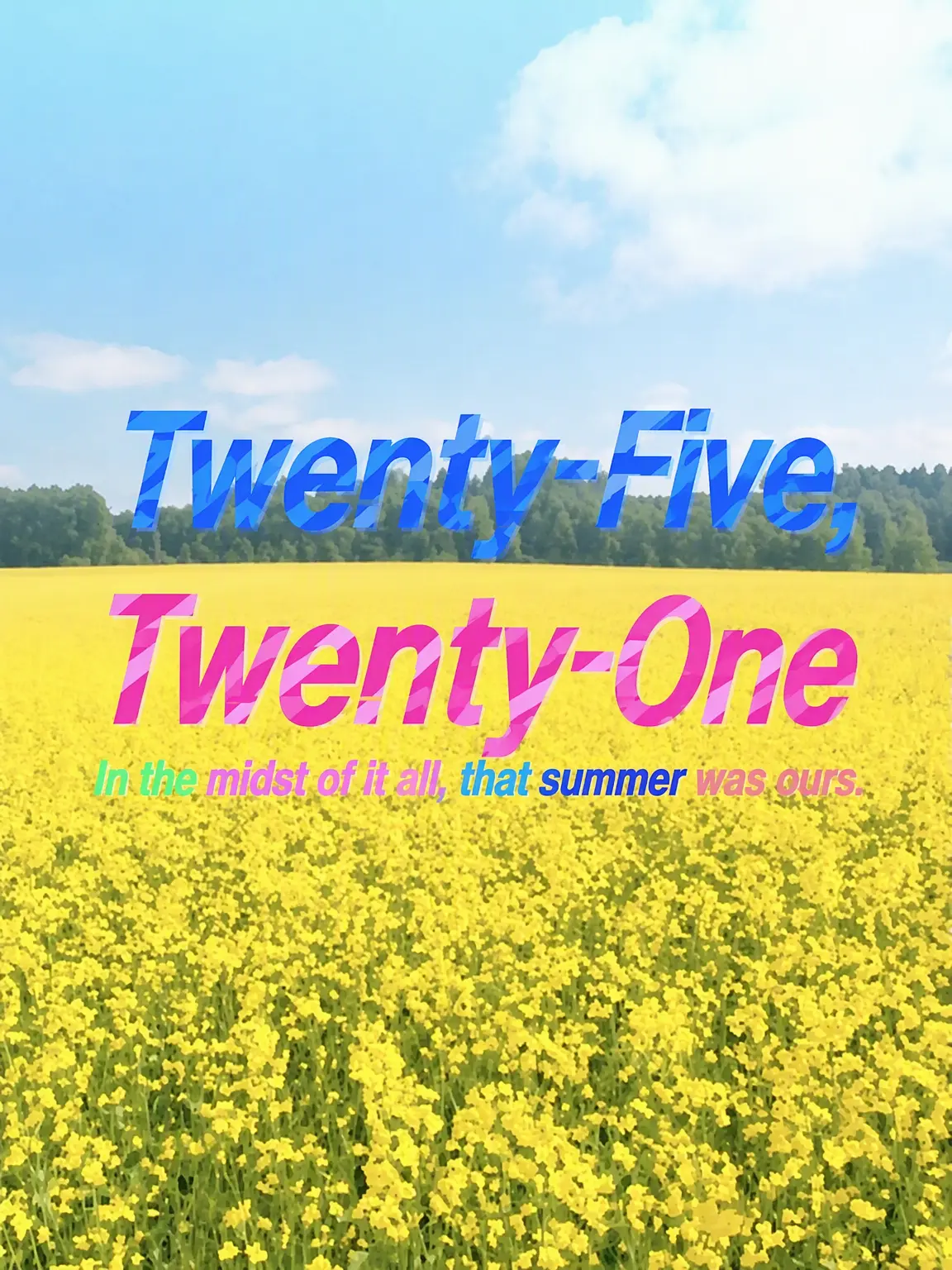 SoggyFrond1789의 Twenty-Five Twenty-One
