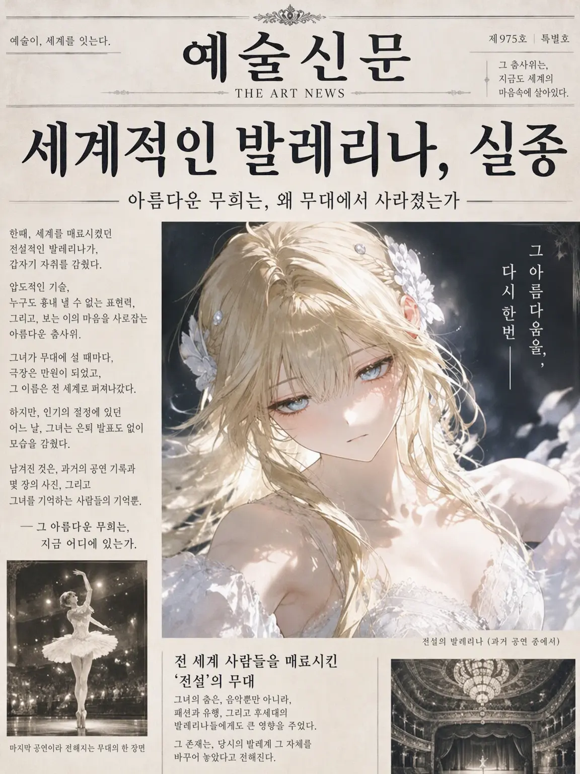 nyau._.의 사라진 발레리나