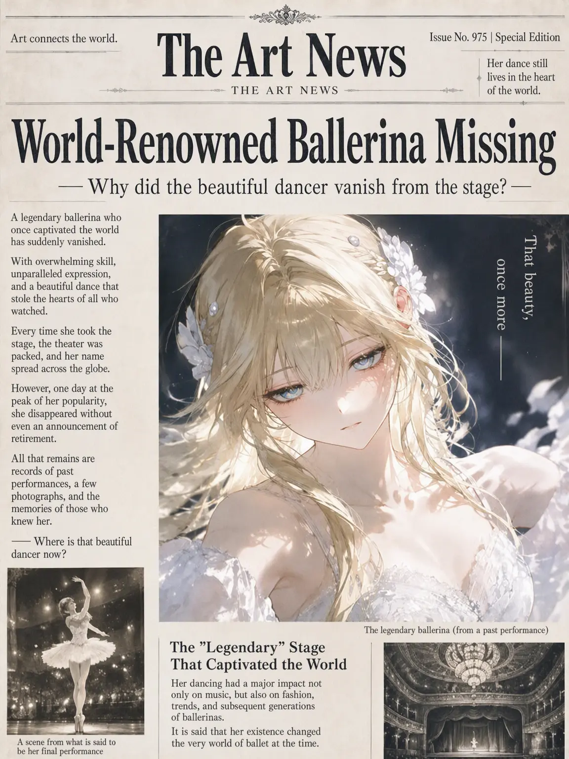 nyau._.의 The Vanished Ballerina