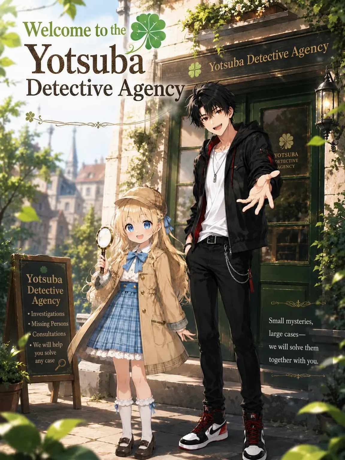 GreasyMoose4151의 Welcome to Yotsuba Detective Agency!