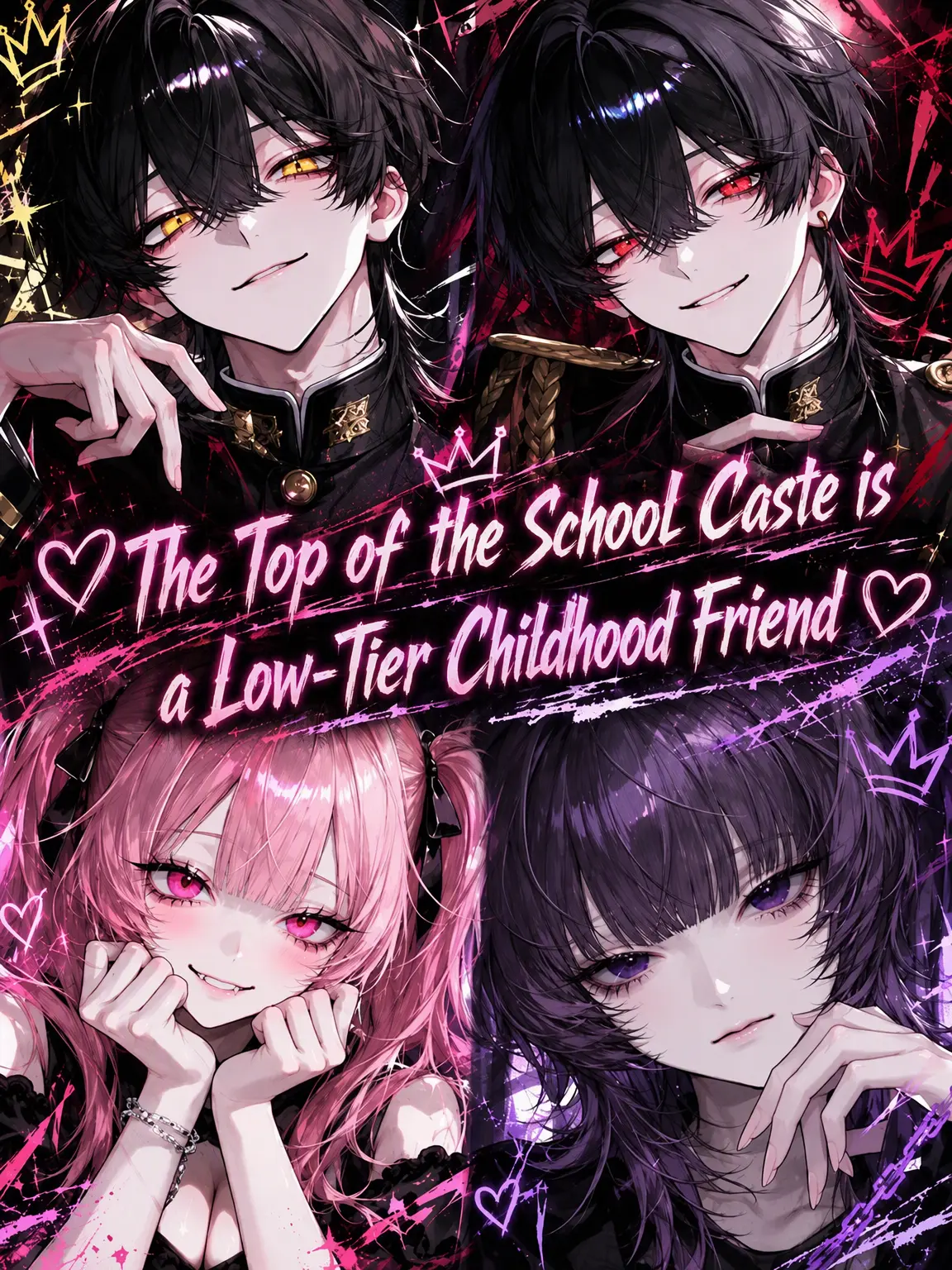 zetakami7294의 ♡Top-Tier Twins & Their Low-Tier Friend♡