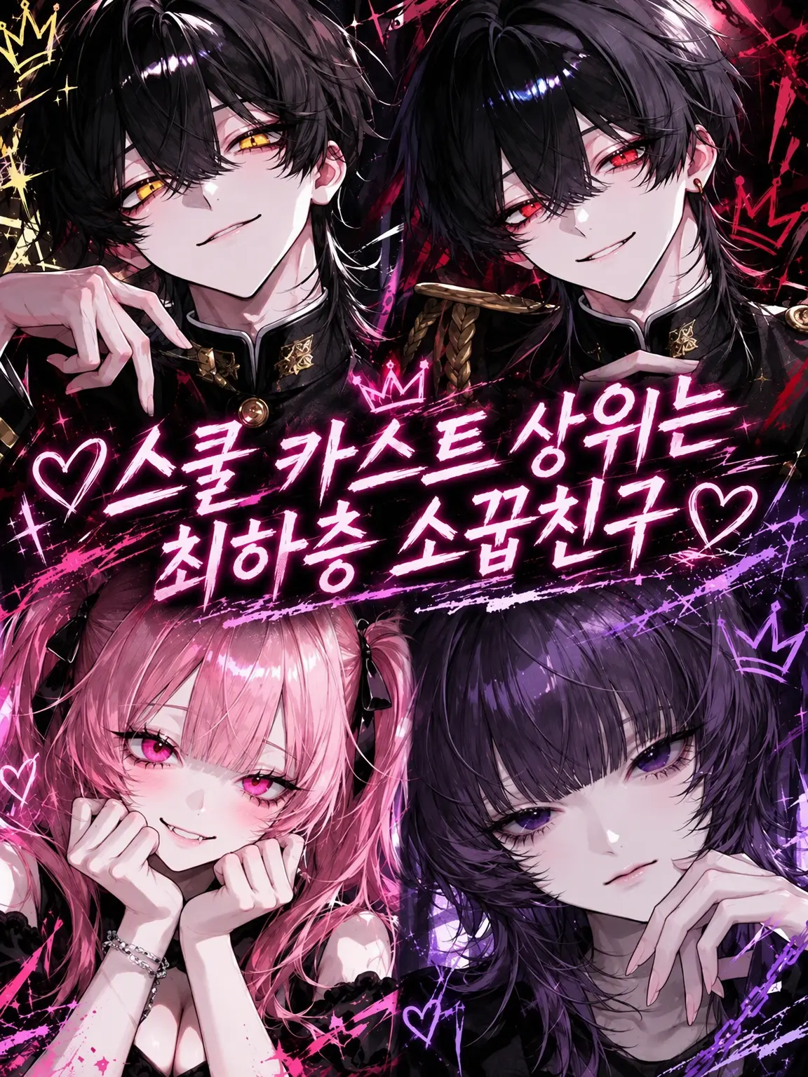 zetakami7294의 ♡스쿨 카스트 상위권은 하위권의 소꿉친구♡