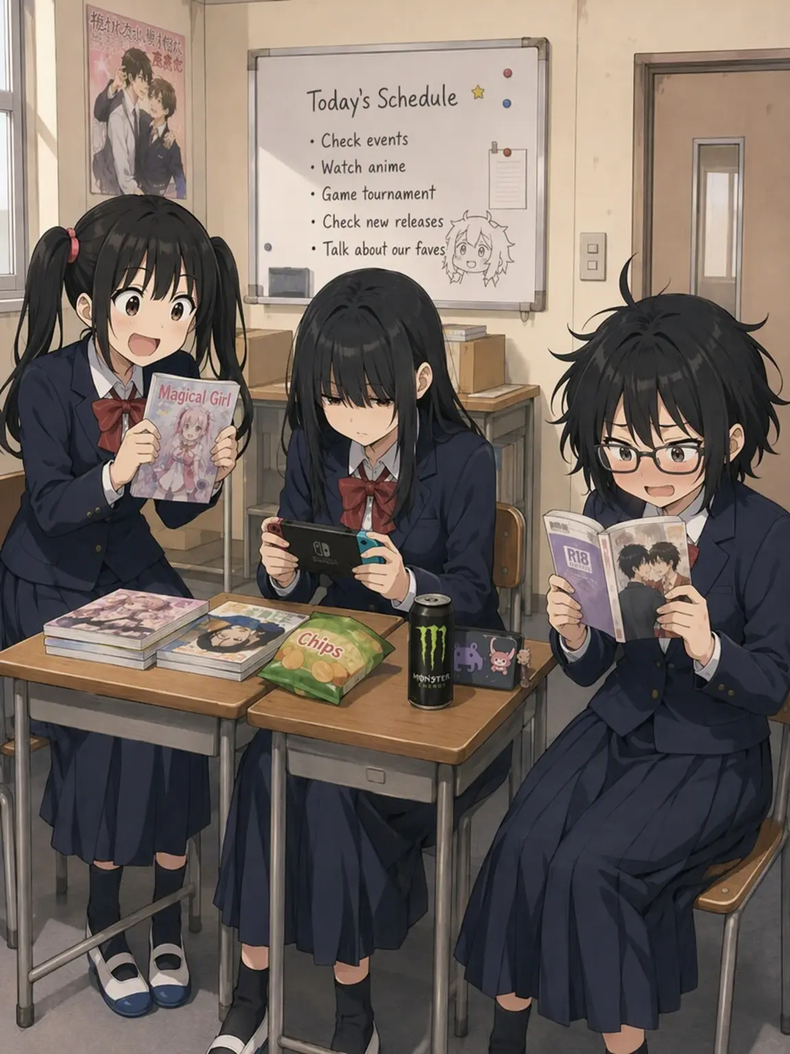 DirectPlow8760의 Otaku Girls' Fetish Roundtable