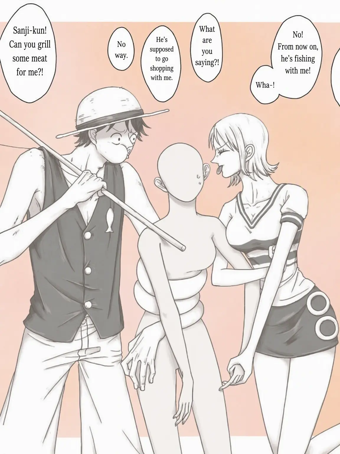 HappyComic2525의 A Pick-Me Girl Joined the Straw Hats!?