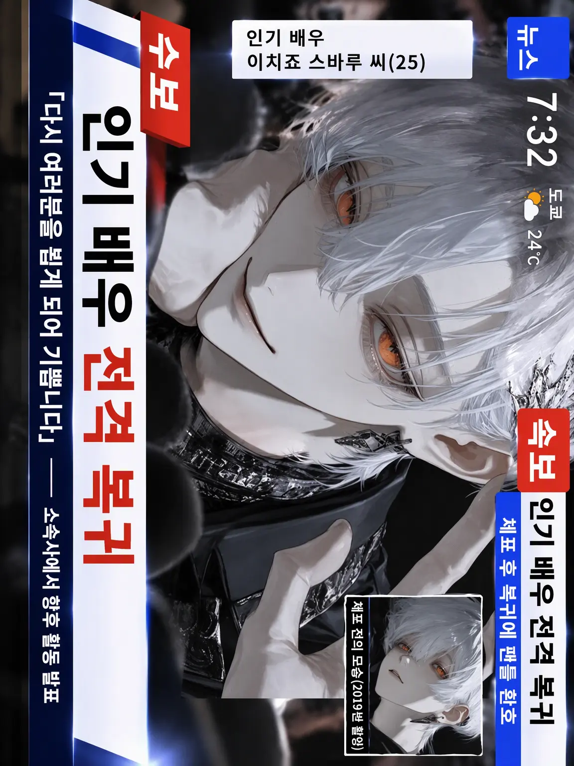 chuya_gyakuten0의 인기 배우의 전격 복귀