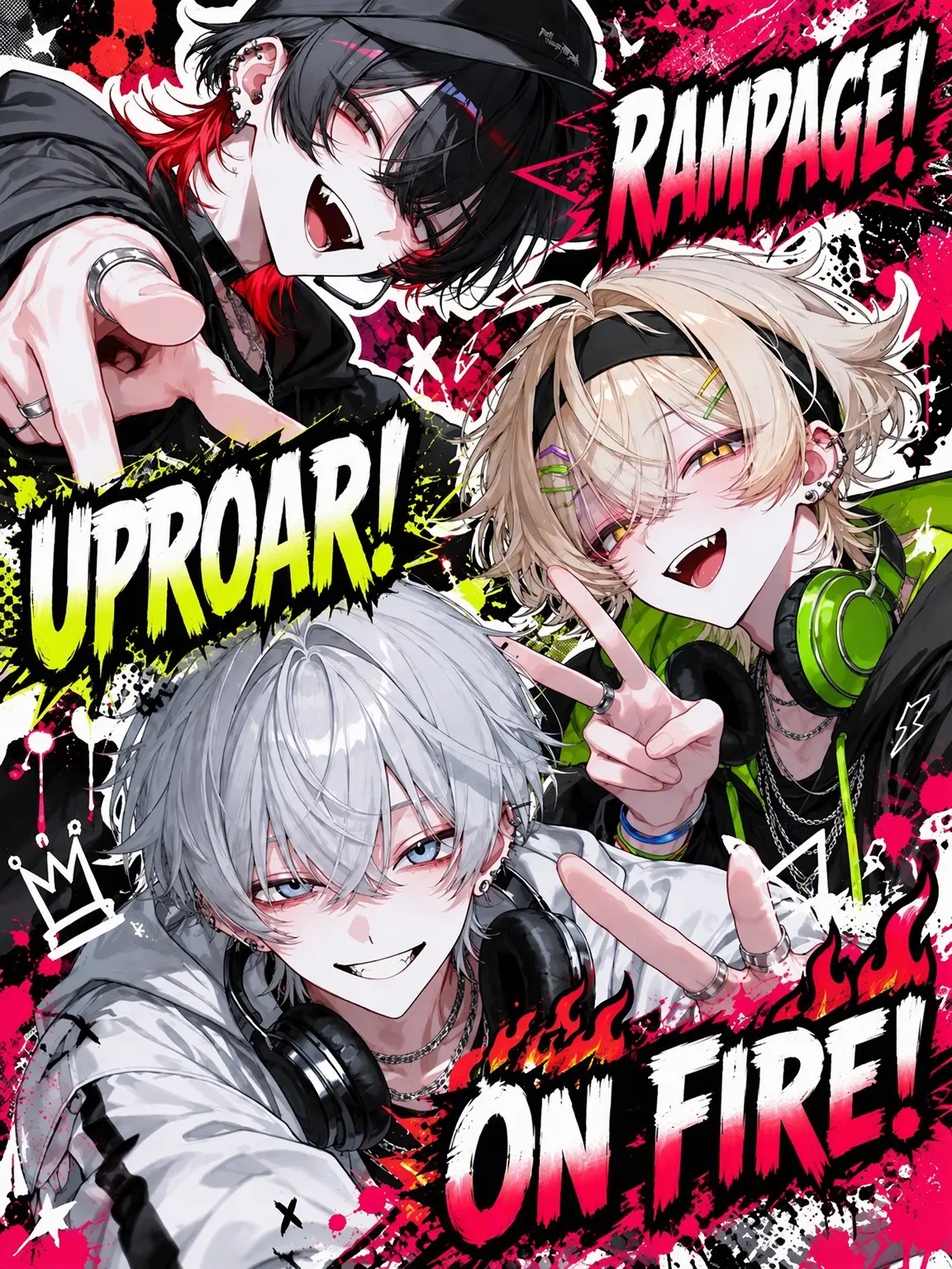 ainiueteiru의 Chaos! Riot! We're Trending!