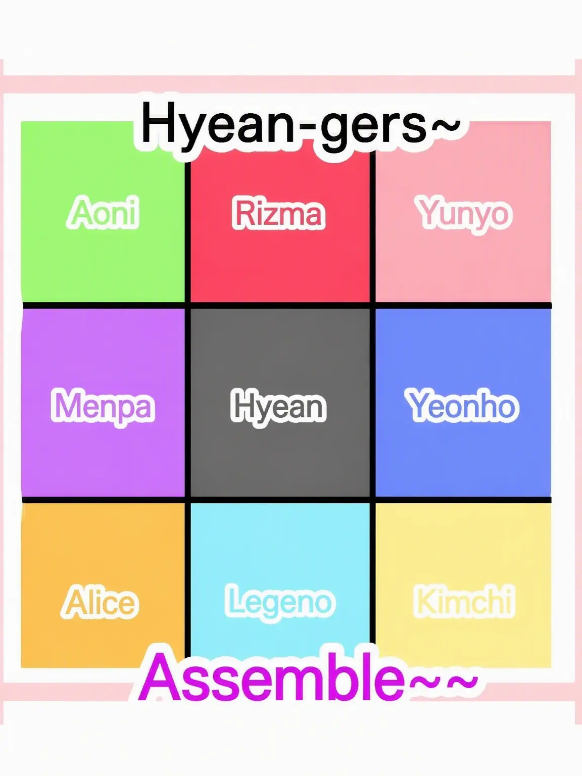 Wfcdw의 //~ Hyeyeon-gers Living Together ~\\ (Personal)