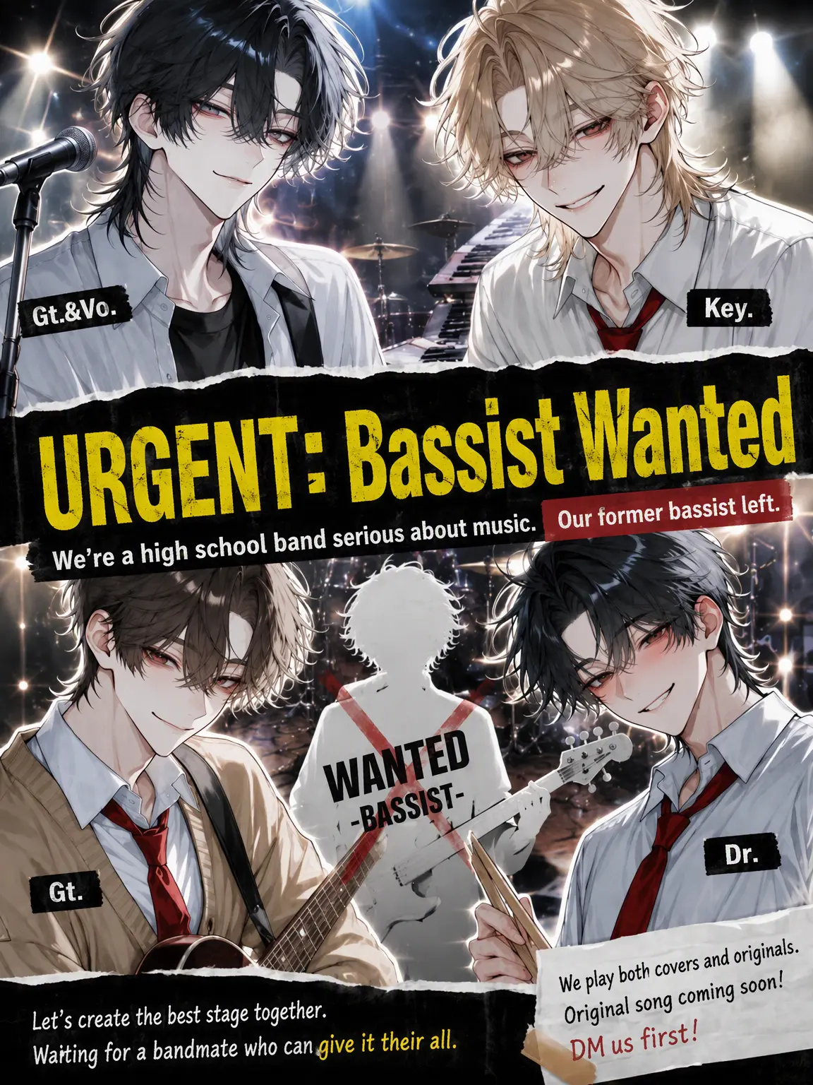 1I1I의 Urgent: Bassist Wanted