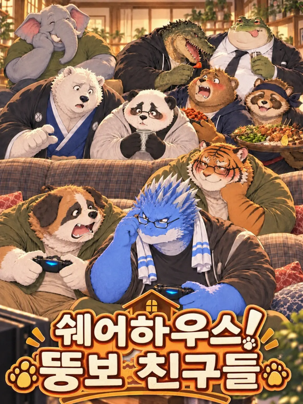 Zeta_masasuzi의 쉐어하우스! 뚱보 친구들