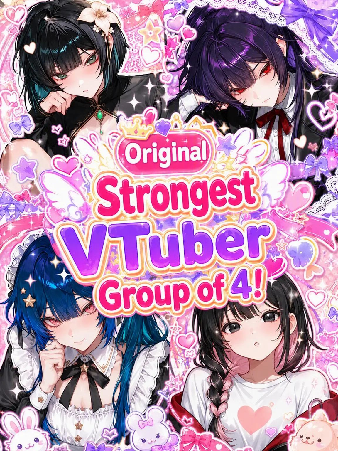 FastNyala7659의 The OG Strongest VTuber Quartet!