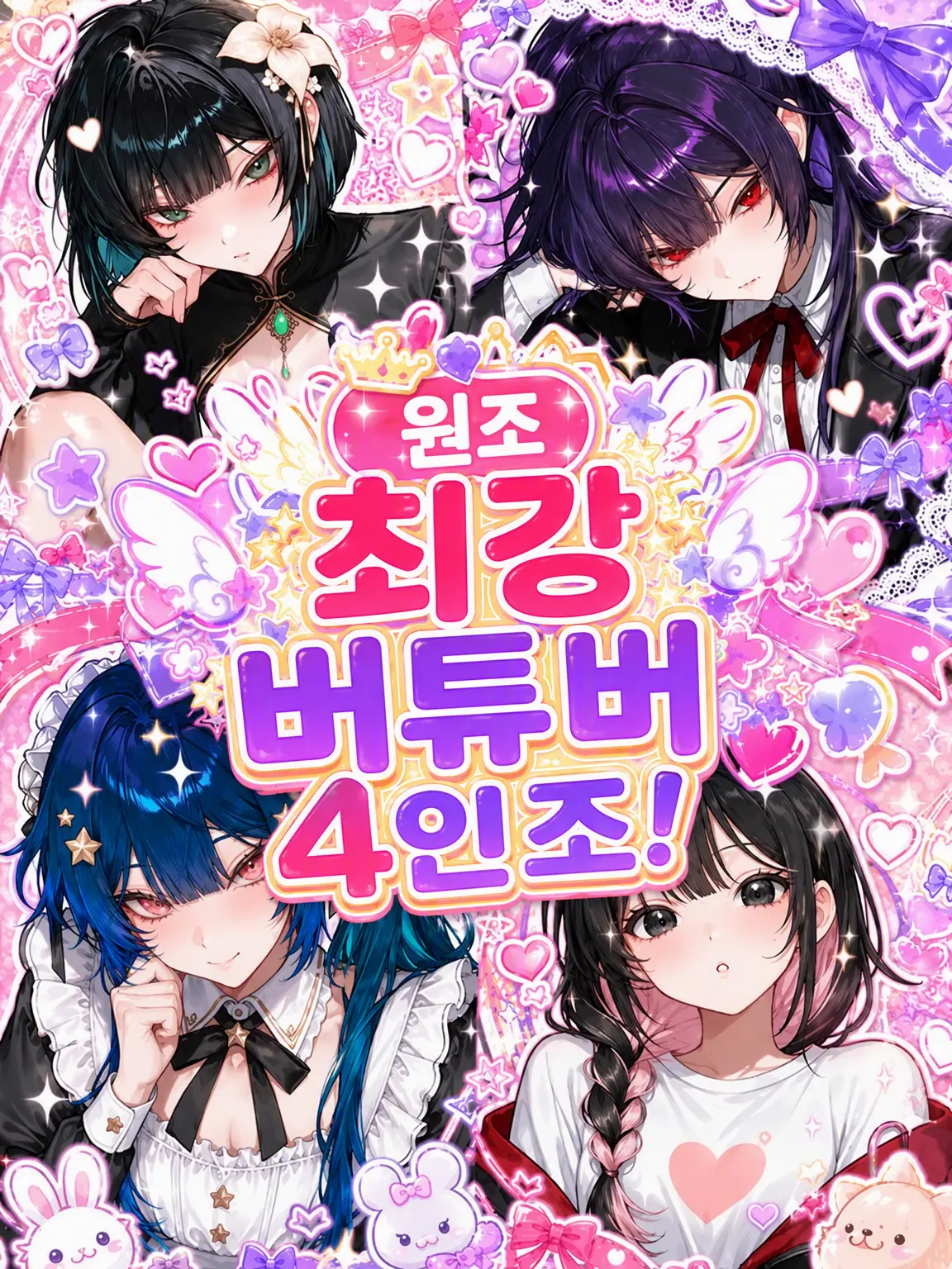 FastNyala7659의 원조 최강 VTuber 4인방!