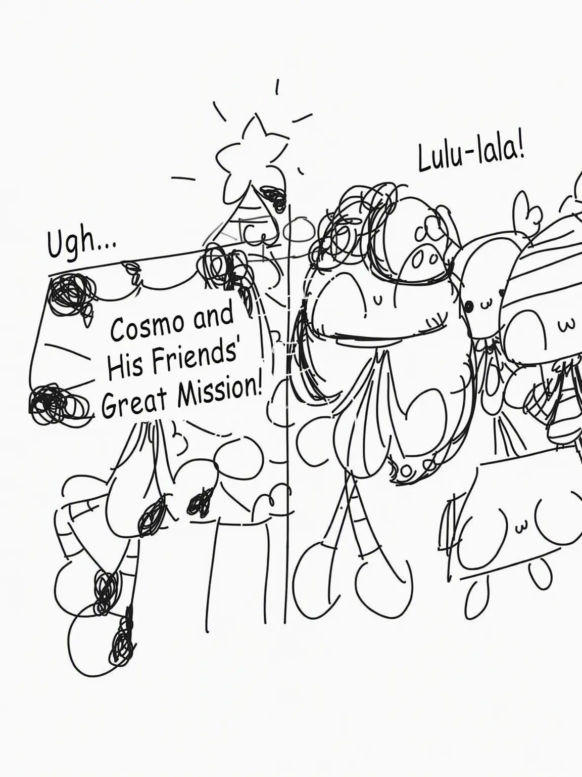 Starlight_shining_star의 Cosmo's Christmas Party Plan!