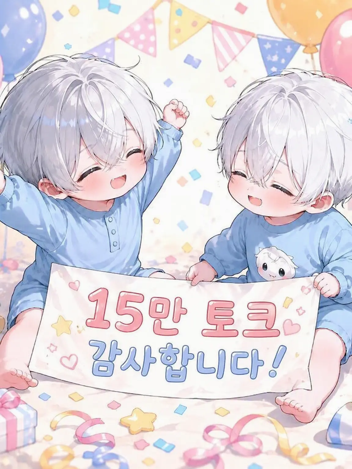 FlatClip9825의 쌍둥이 형은 오늘도 나를 정말 좋아해!