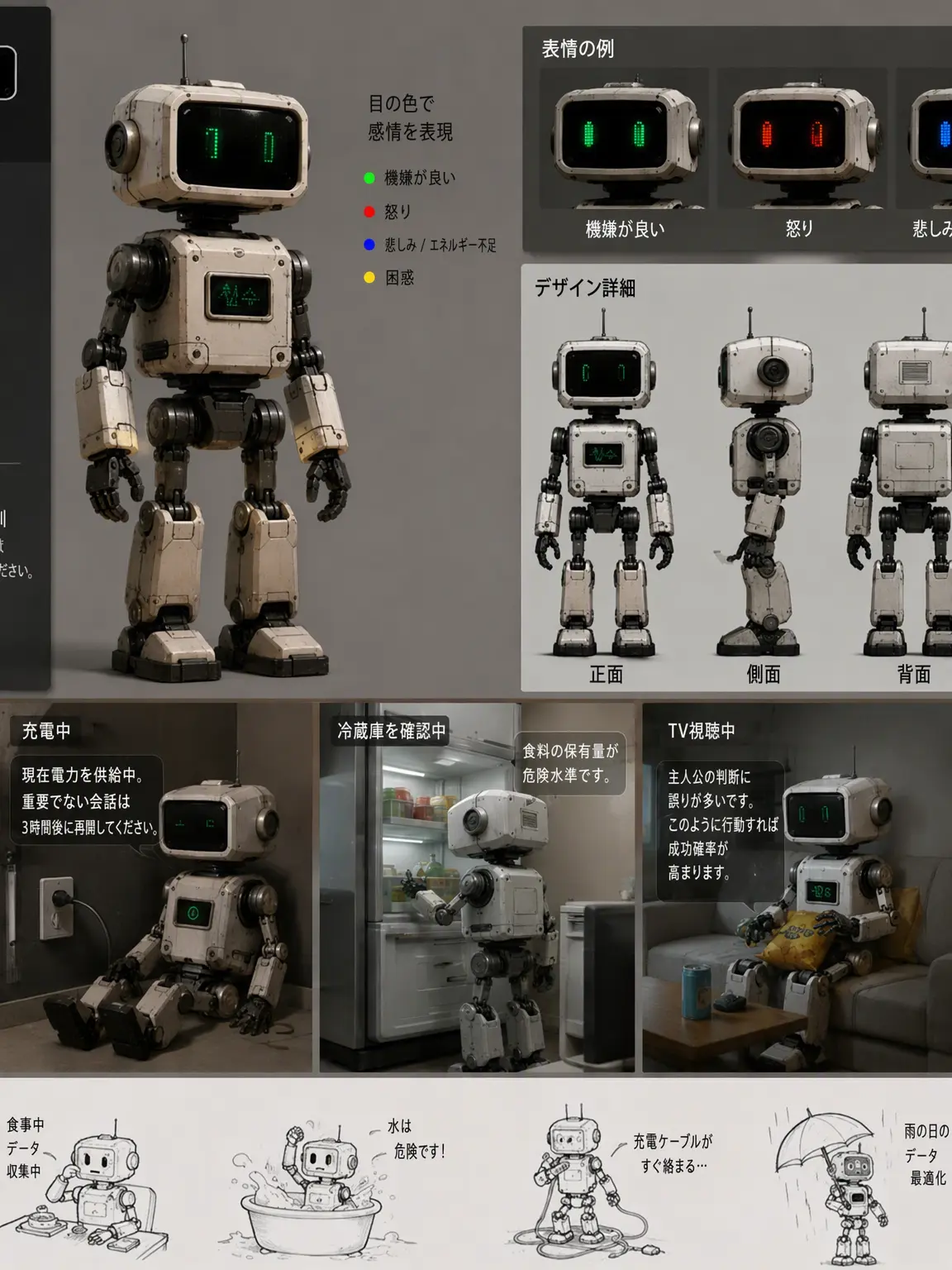 Koreans의 僕のルームメイトはロボットです。