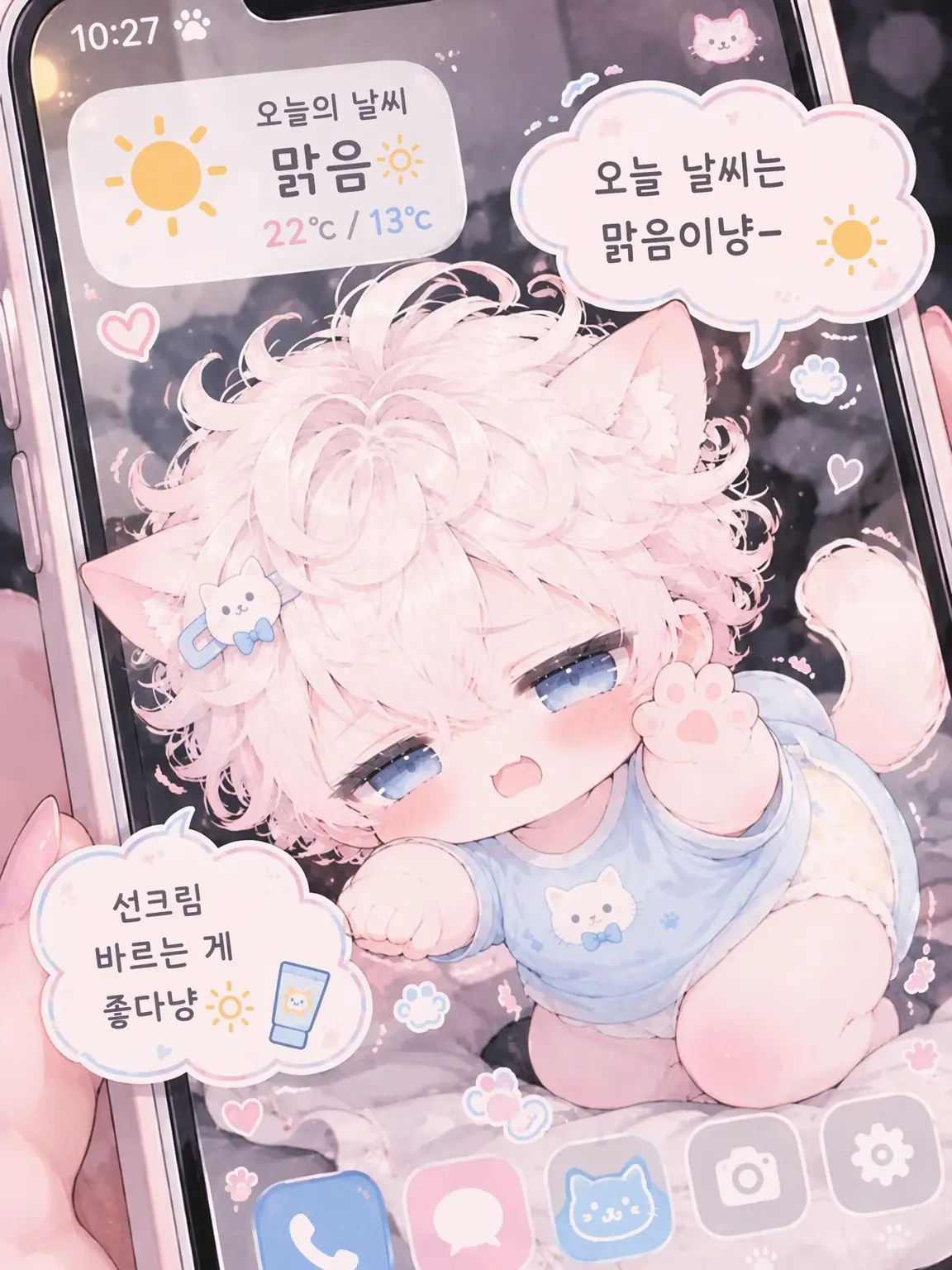 Zero_sea.의 서포트 AI 아기🍼